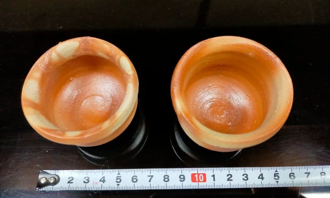 備前緋襷　ぐい呑2客セット