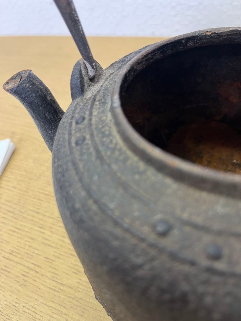 鉄瓶　茶道具　伝統工芸品　アンティーク　インテリア