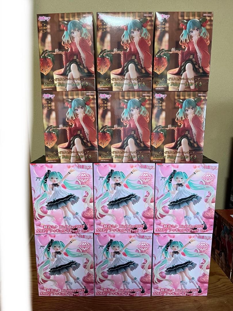 初音ミク　AMP+ ぬーどるストッパー　　フィギュア　12個