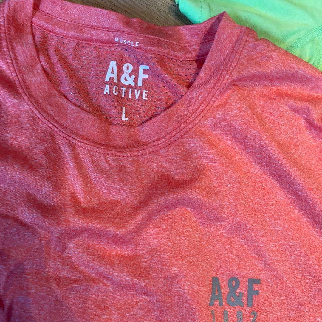 【新品未使用】A&F ACTIVE トレーニングトップス 3色セット L