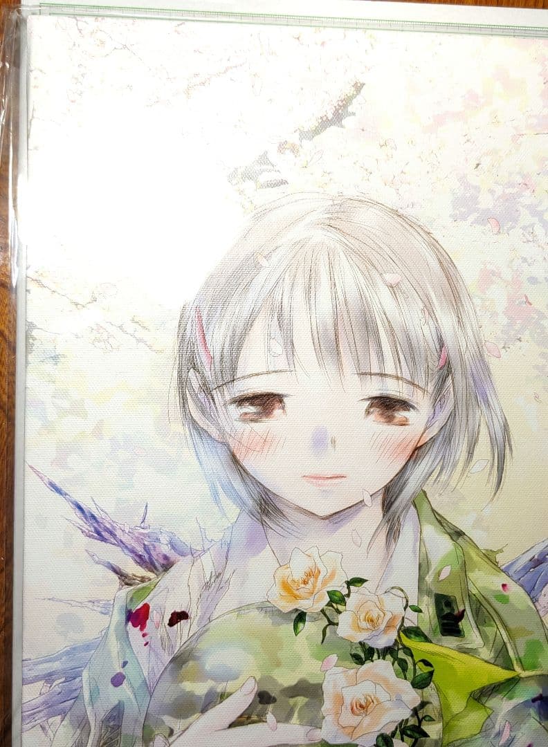 最終兵器彼女　原画展　キャンバスアート　原作イラスト