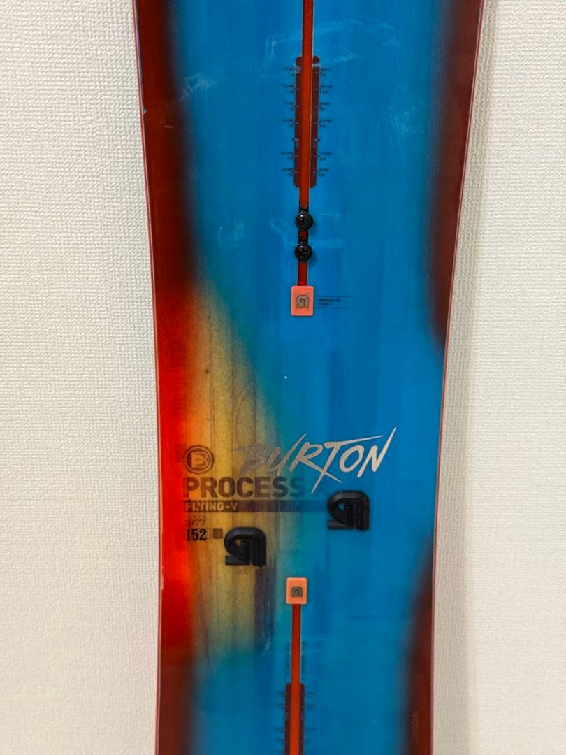 BURTON PROCESS FLYING-V 152 ビンディング付き
