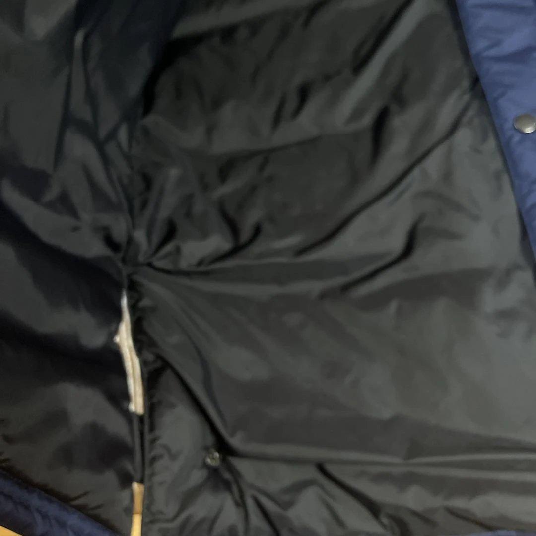 ニューバランス　ベンチコート　L ネイビー