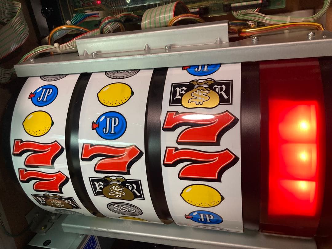 希少レア!! パチスロ実機　裏物 スーパーリノ　レモン2連ver 家庭用電源