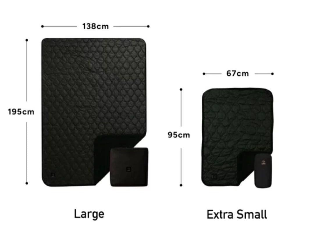 LUGH魔法瓶ブランケットLブラック