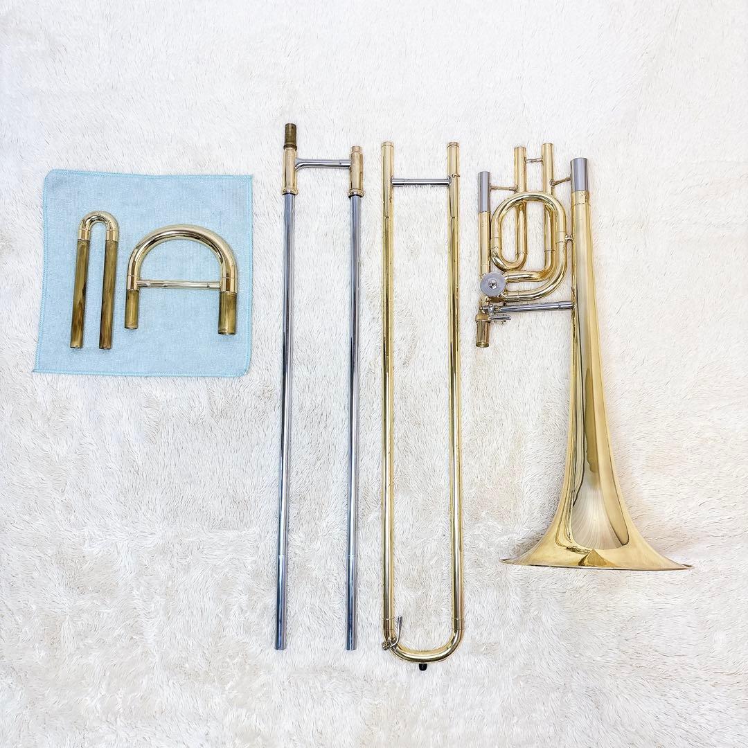 YAMAHA ヤマハ YBL-322 バストロンボーン マウスピース付き