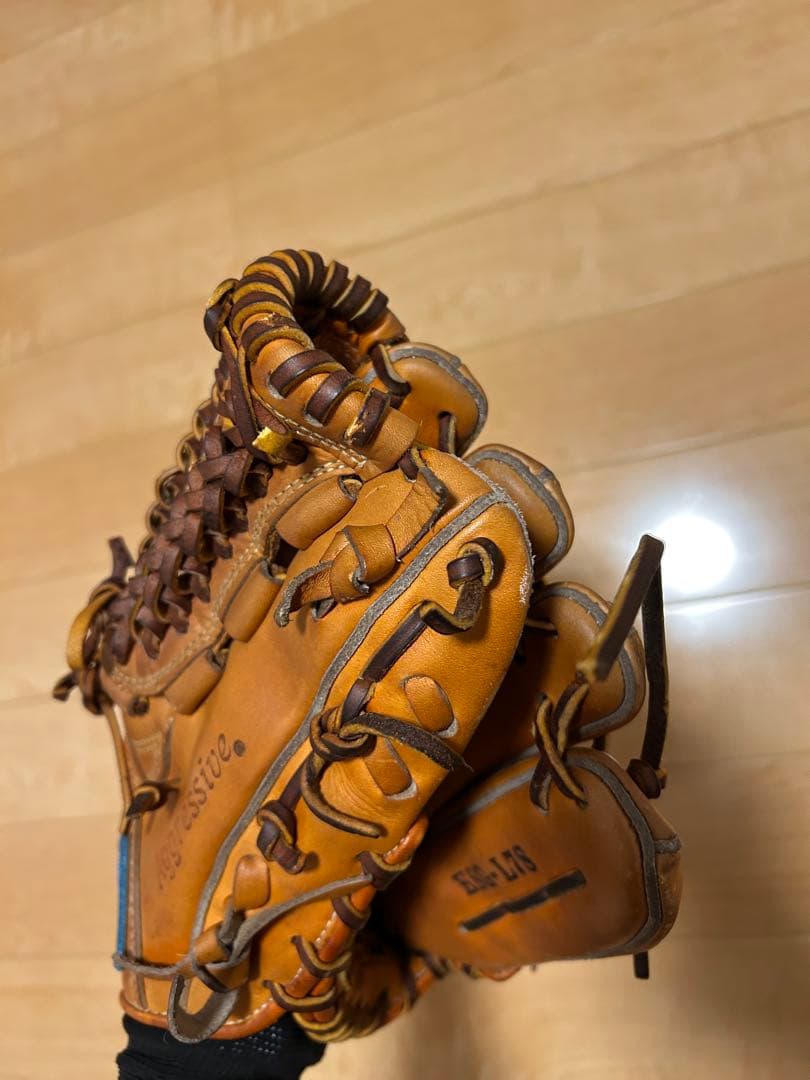 【使用少】スラッガー 硬式 内野手用 廃盤ラベル KSG-L7