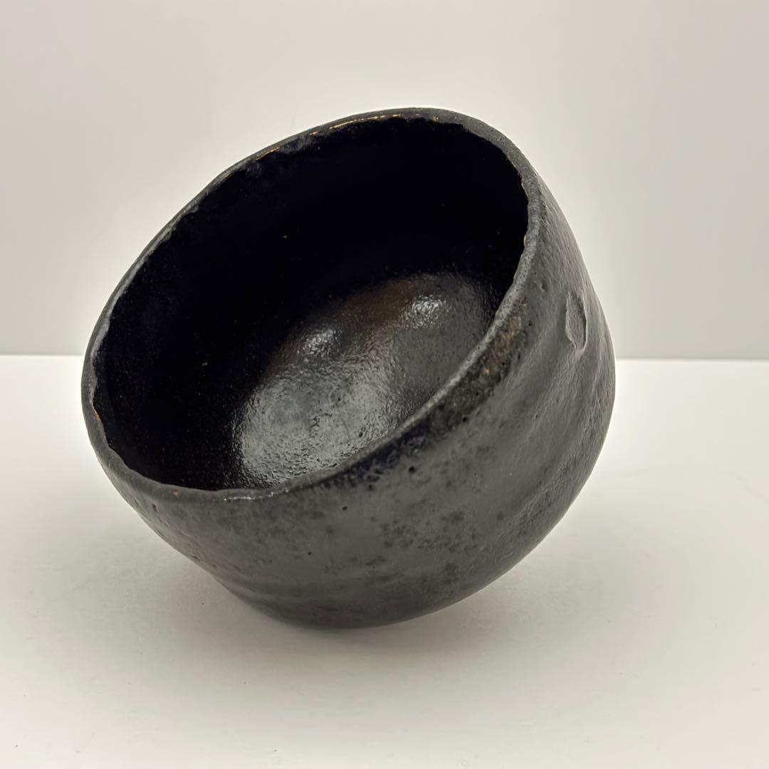 茶道具 佐々木昭楽 東陽坊写 黒楽茶碗 共箱 利休七種 長次郎 茶道