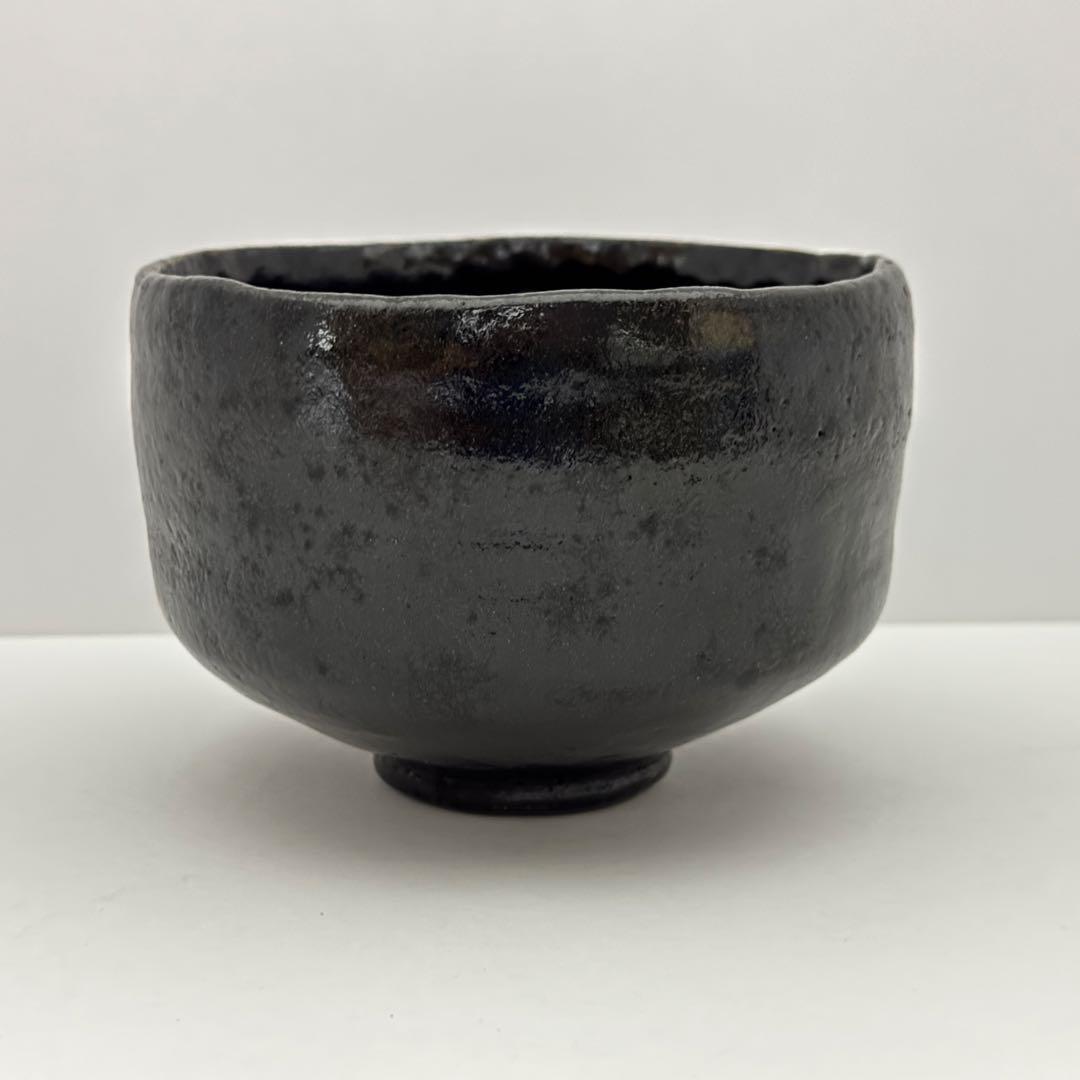 茶道具 佐々木昭楽 東陽坊写 黒楽茶碗 共箱 利休七種 長次郎 茶道