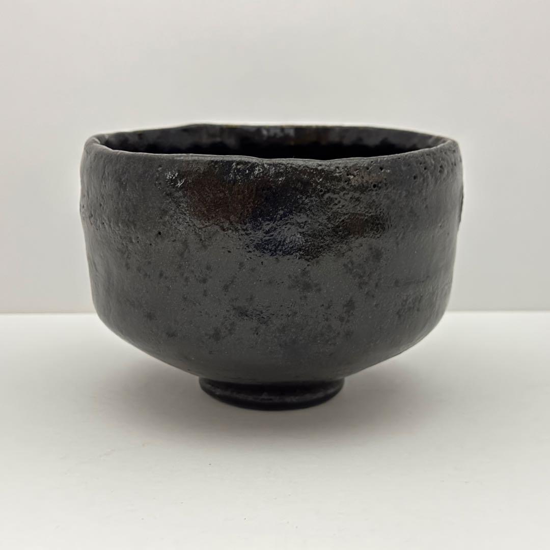 茶道具 佐々木昭楽 東陽坊写 黒楽茶碗 共箱 利休七種 長次郎 茶道