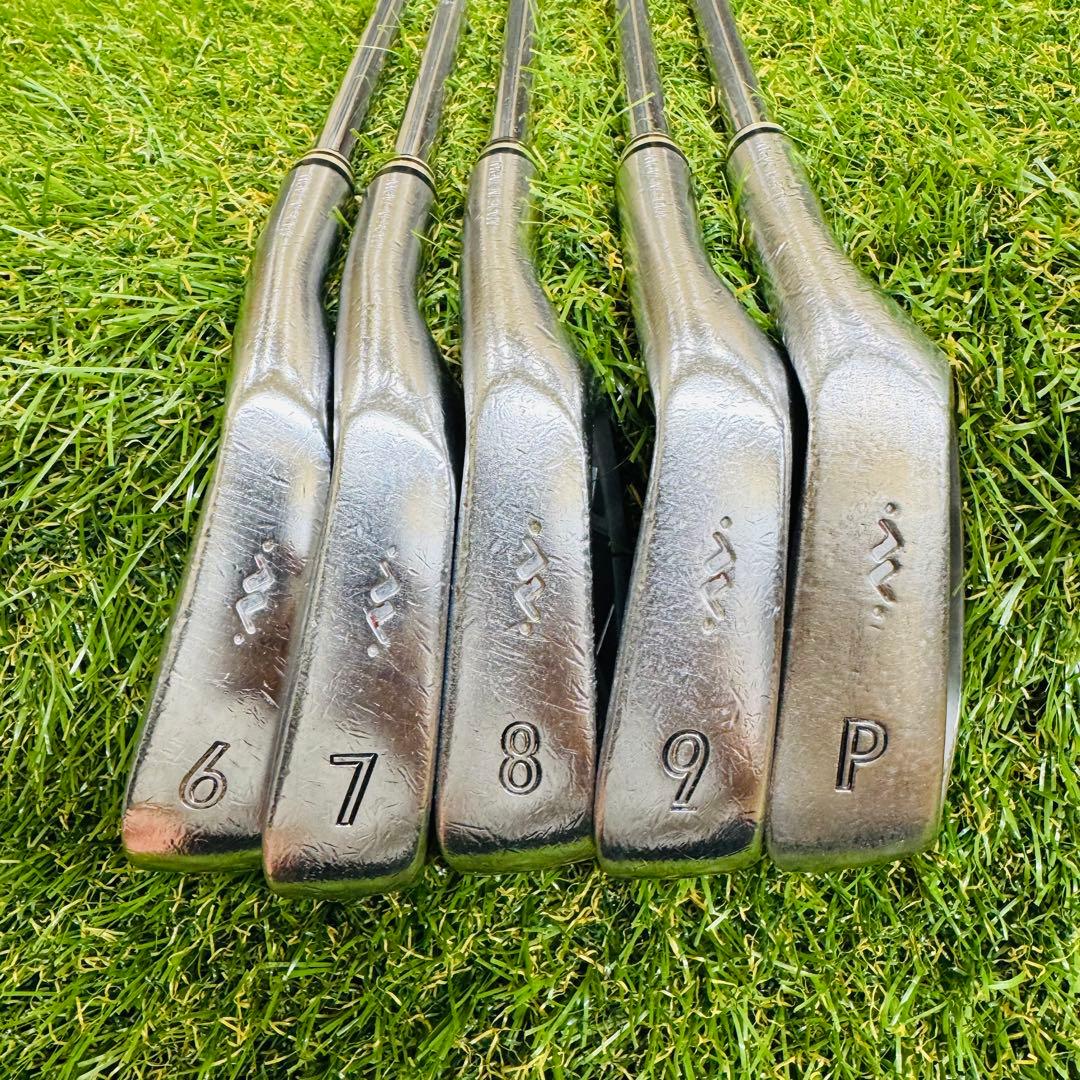 【地クラブ】ミステリー アイアンセット MYSTERY 713　軟鉄 5本