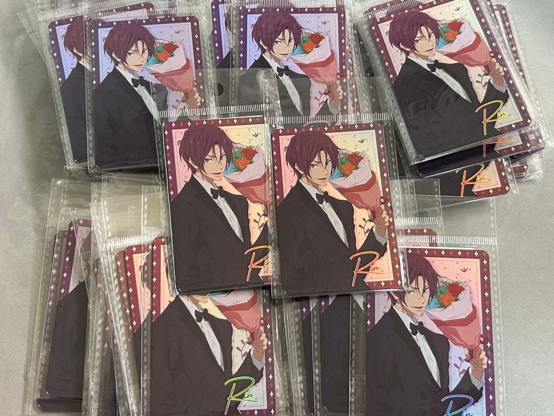 Free! 松岡凛 中国 カード トレカ ホログラム タキシード スーツ