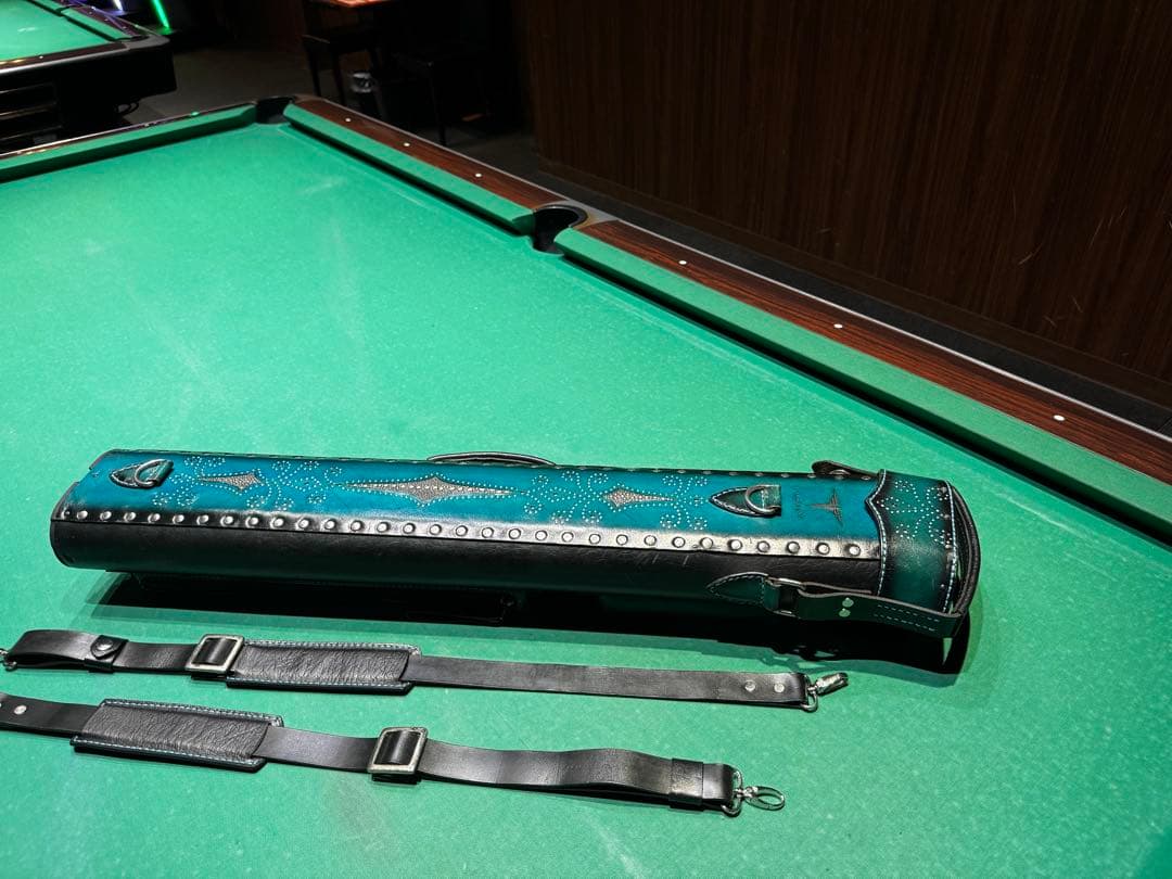 Volturi本革ビリヤードキューケース 4x8