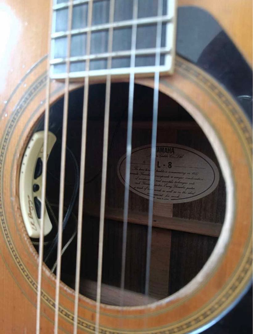 YAMAHA L-8 前期型★LR baggs Anthem搭載★激鳴り★ヤマハ