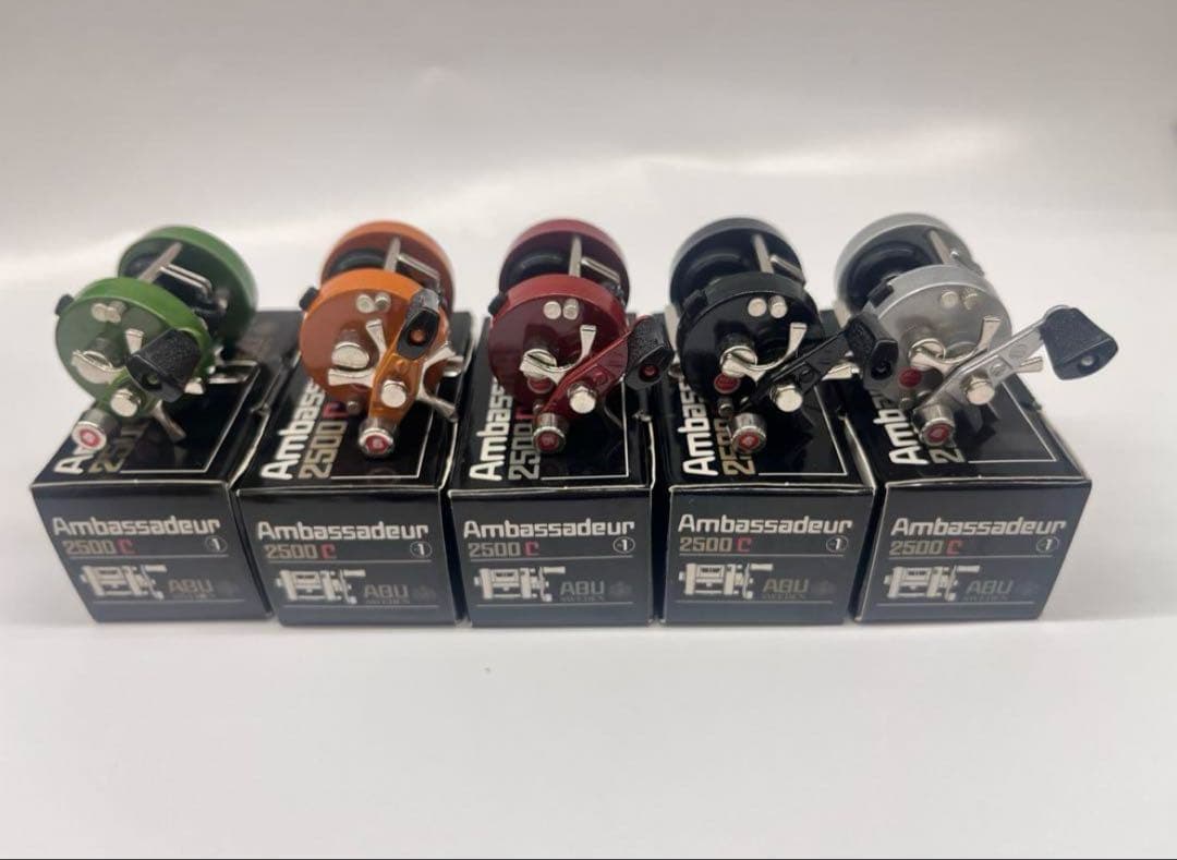 ミニチュアAmbassadeur 2500C ベイトリール 5個セット