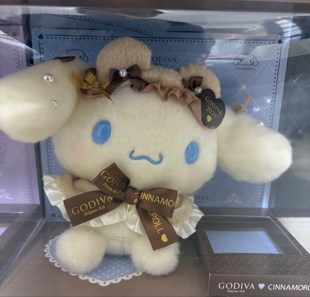 サンリオ × GODIVA 2026ぬいぐるみ４点セット