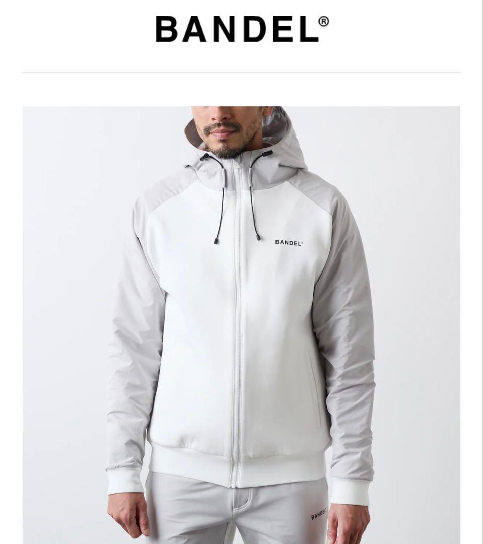 BANDEL GOLF ジップフーディー　ホワイトL