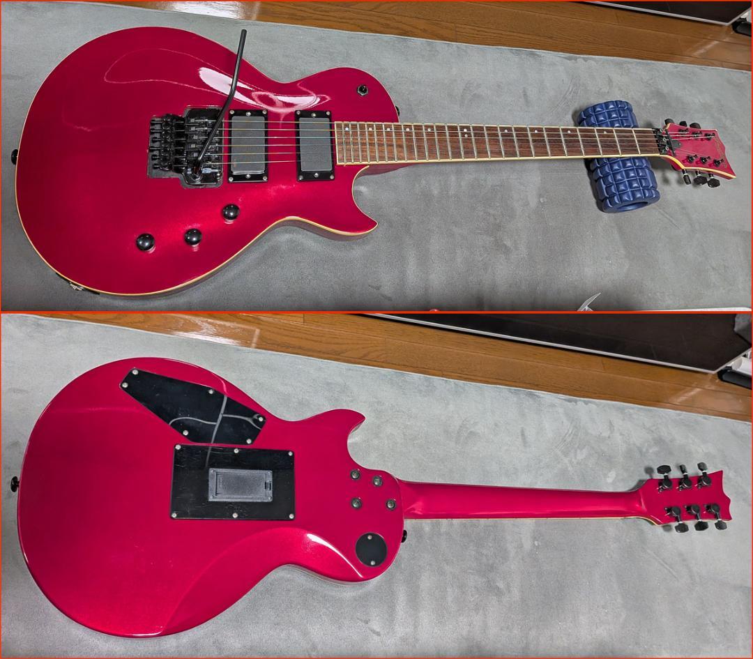 ESP GrassRoots 赤 レスポール 24F EMG89/81 フロイド