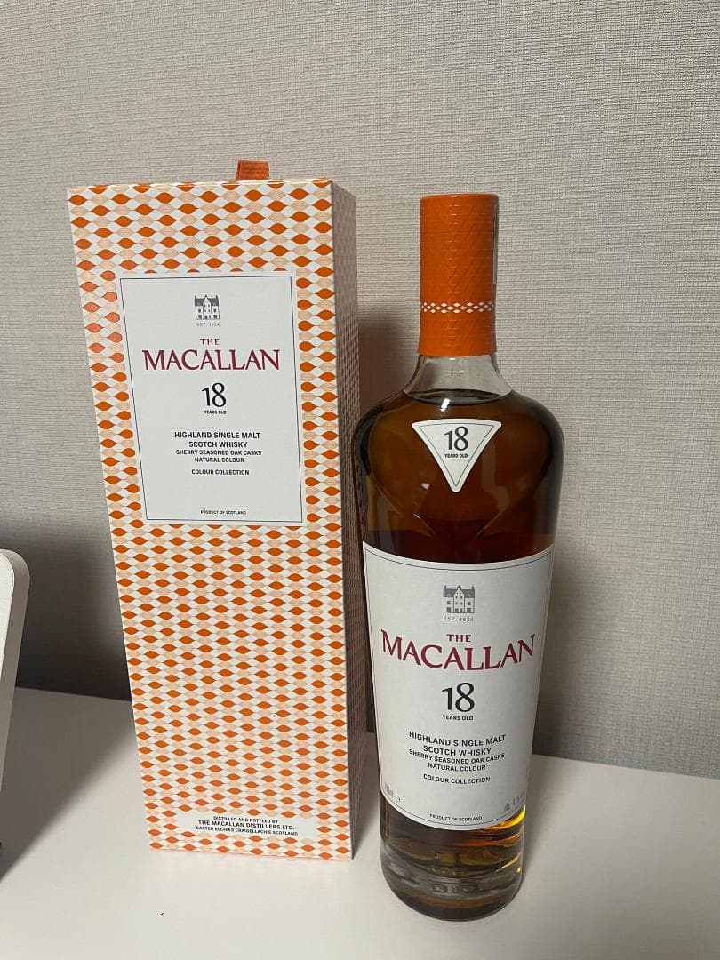 18年 カラーコレクション MACALLAN ハイランド シングルモルト