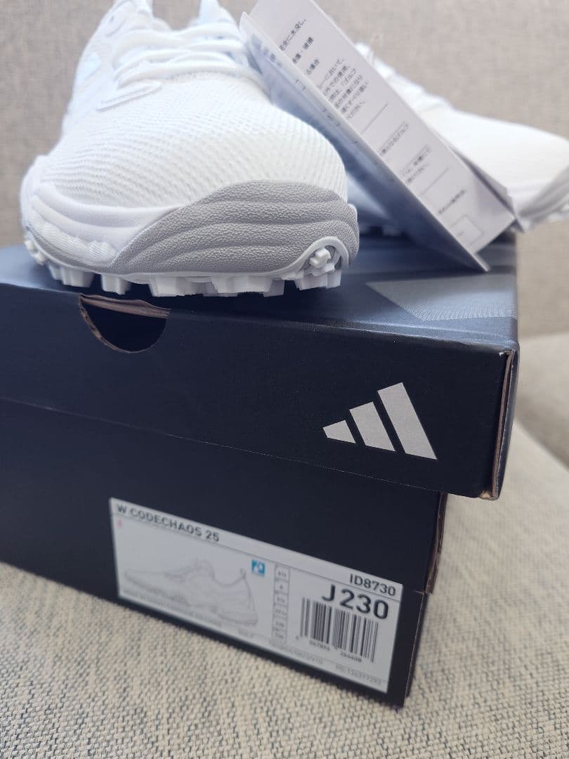 adidas コードカオス25 レディース ホワイト 23cm