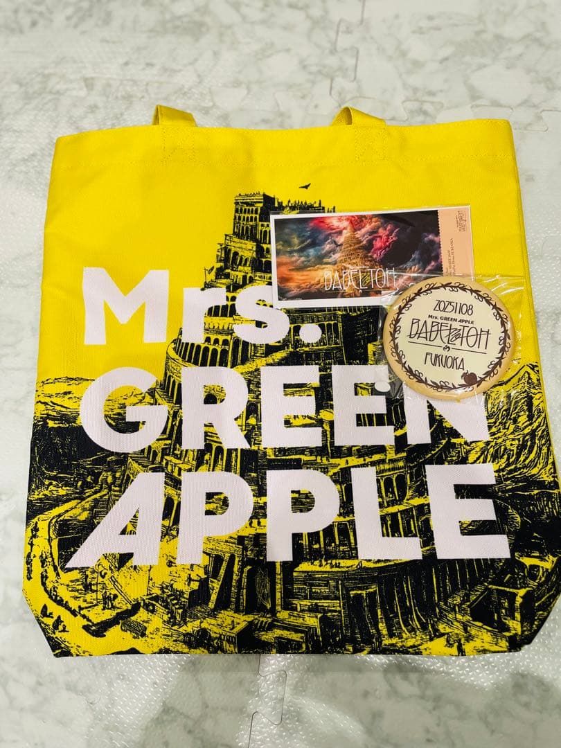 Mrs.GREEN APPLE バベルの塔　特典グッツ