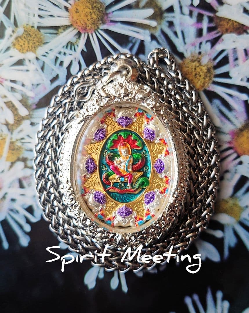 神聖ジャトゥカムラマテープ　月を巡る奇跡モデルB　美しいお守り　ネックレス組み