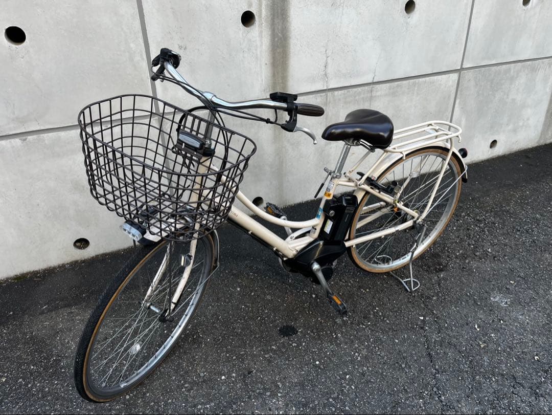 BRIDGESTONE 電動自転車 アシスタプリマ　26インチ　ミルクベージュ