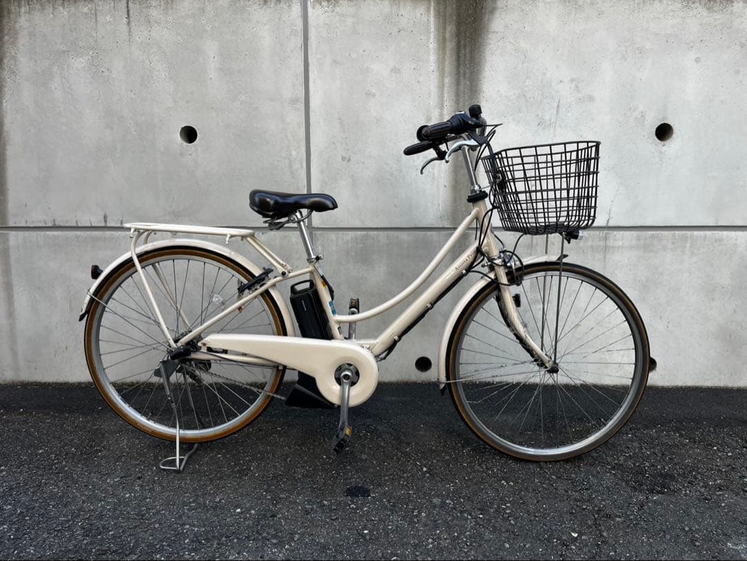 BRIDGESTONE 電動自転車 アシスタプリマ　26インチ　ミルクベージュ