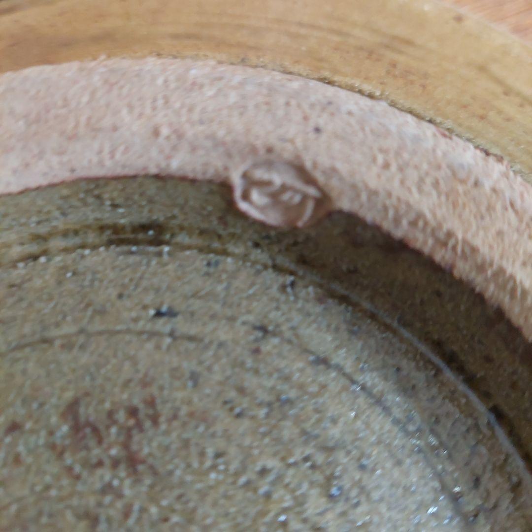 阿部文貴あべふみたか★益子焼丸◎直径約23cm♪おしゃれな高級丸皿