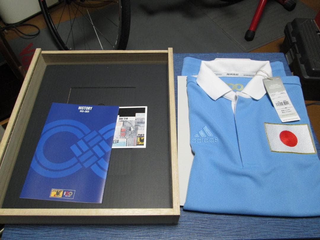 【新品】日本代表　100周年アニバーサリーユニフォームMサイズ(パッケージ付き)