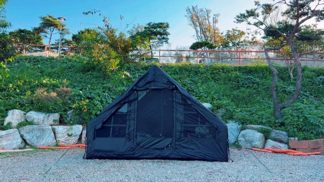 【新品】エアテント Mountainhikerインフレータブル 黒