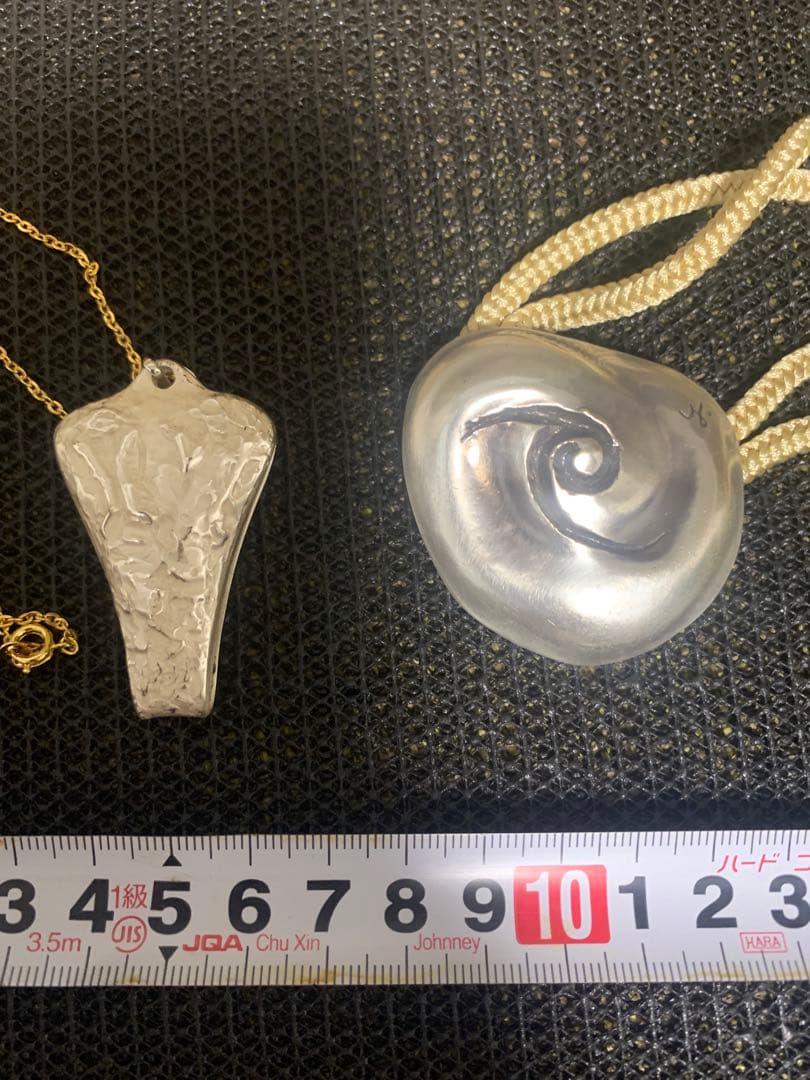 作家物　在銘　ループタイ　ペンダント　2個セット　送料込み