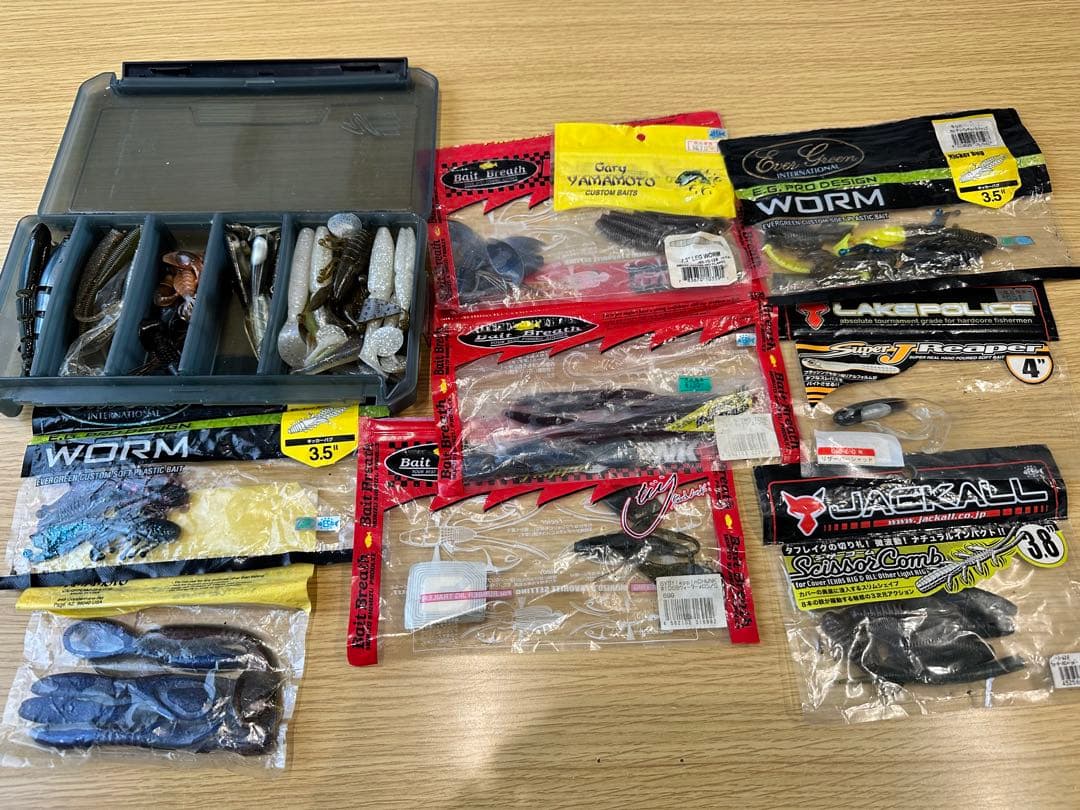 バス釣り　引退セット　ルアー　まとめ売り　エバーグリーン　ジャッカル　osp
