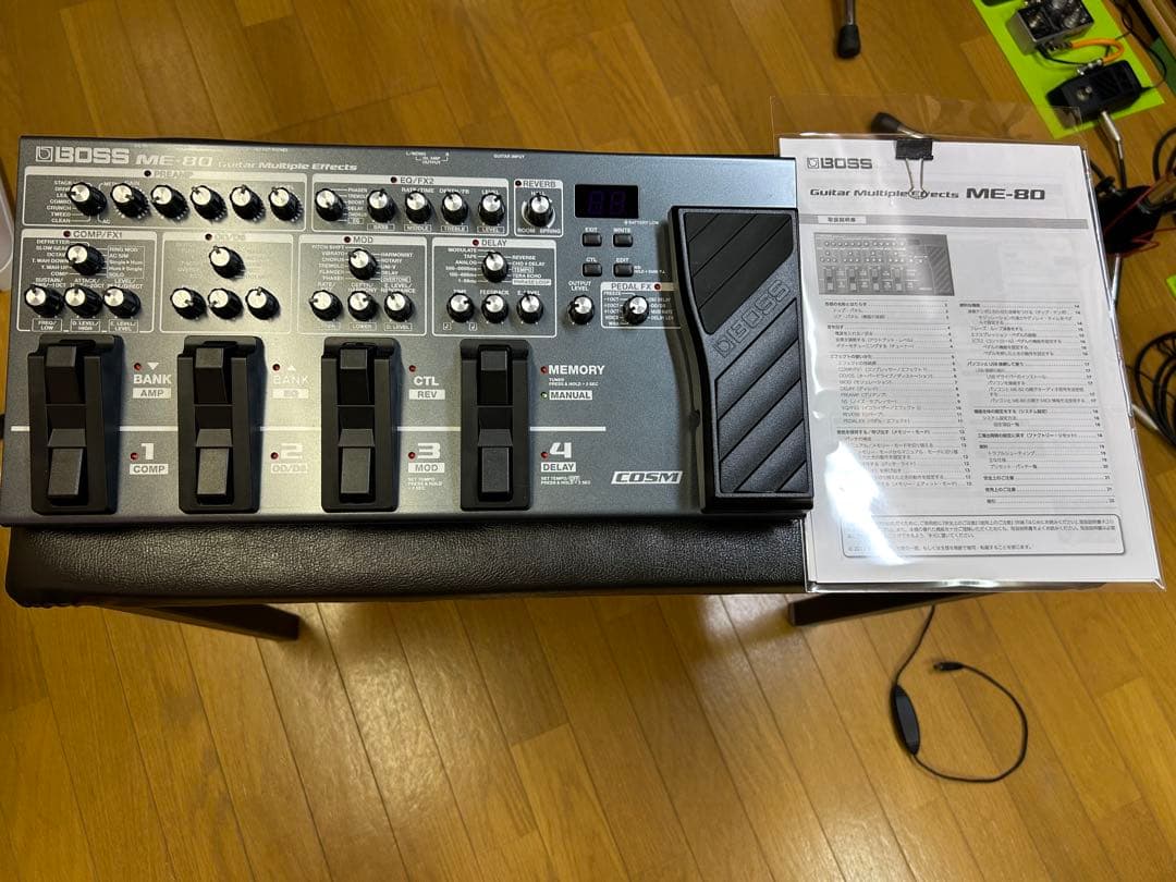 じゅんにつき他者購入不可！ BOSSマルチエフェクターME80一式セット！