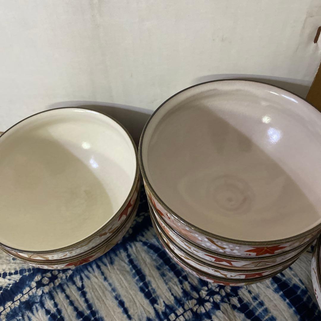 阪野光伸　雲錦　数茶碗　十客　茶道具