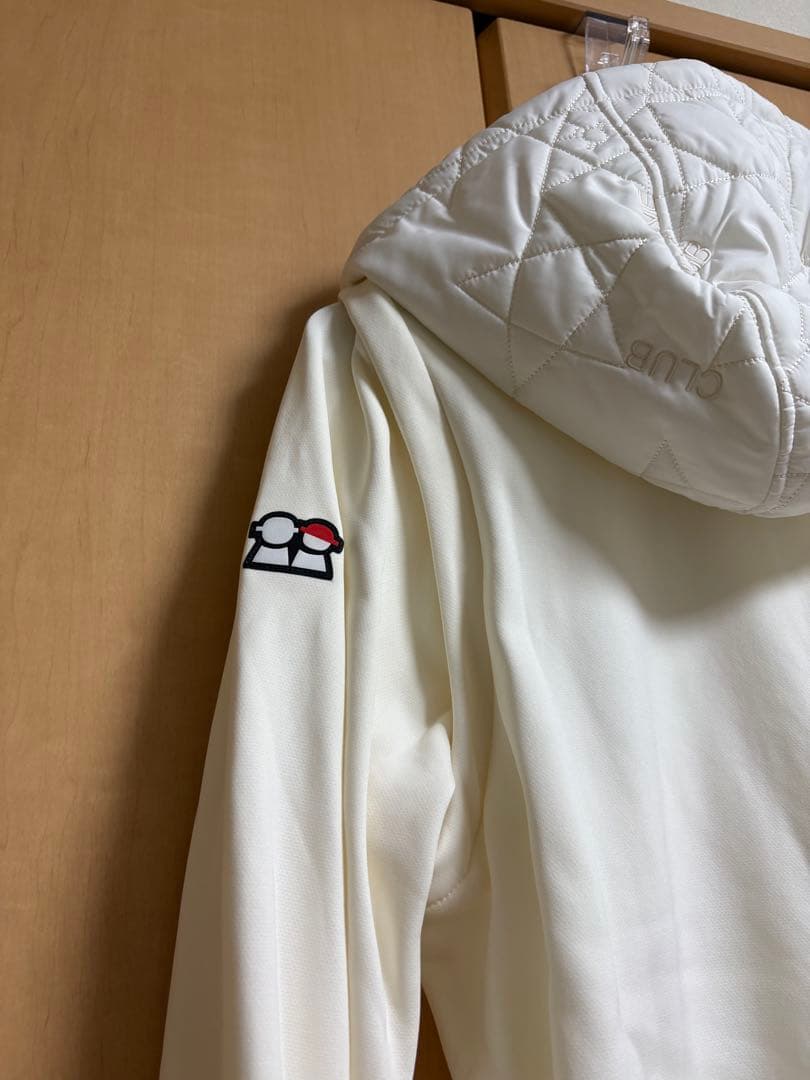 【新品未使用】PICONE CLUB ホワイトジャケット フード付き