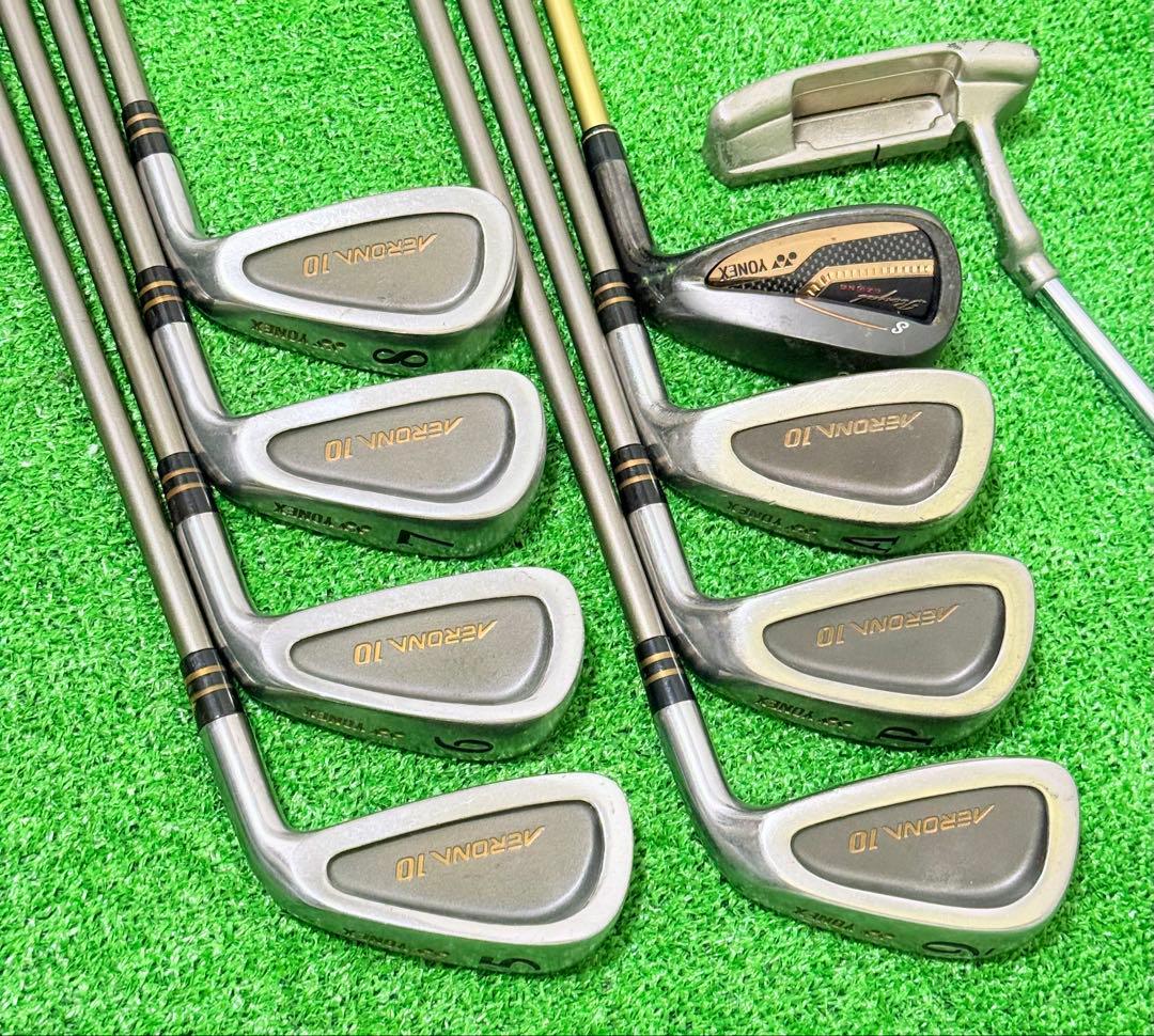 ヨネックス プーマ 初心者 メンズ ゴルフクラブセット フルセット 一式 セット