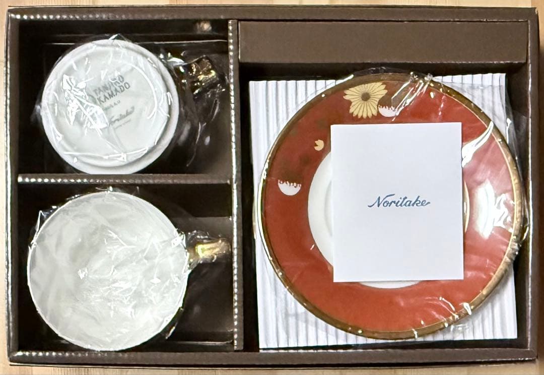 おまけ付き 鬼滅の刃 ノリタケ 竈門炭治郎＆煉獄杏寿郎 カップ＆ソーサーセット