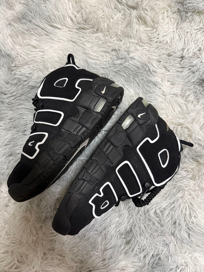 シューズ(女性用) Nike Air More Uptempo black white