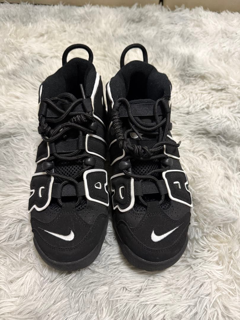 シューズ(女性用) Nike Air More Uptempo black white