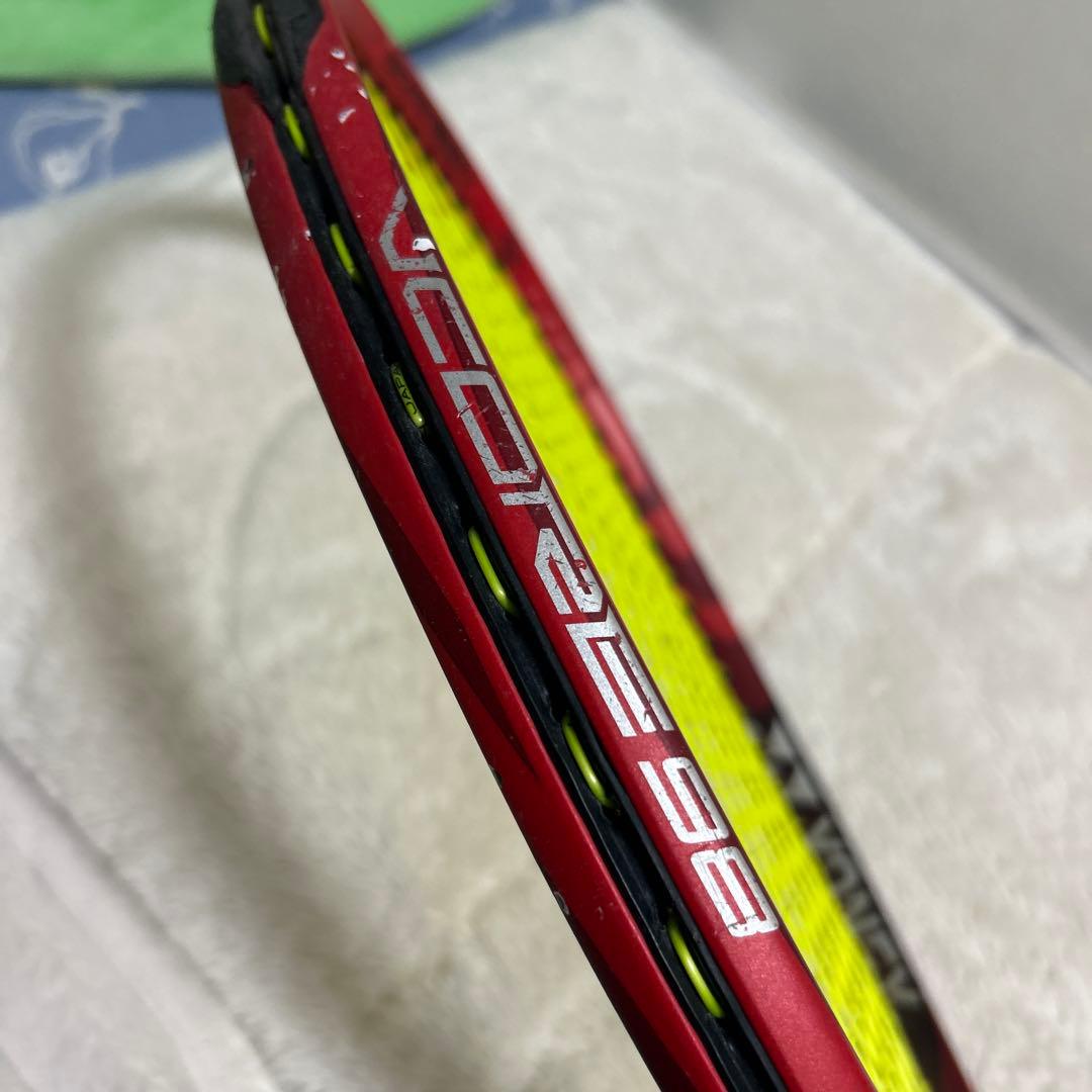 VCORE テニスラケット レッド