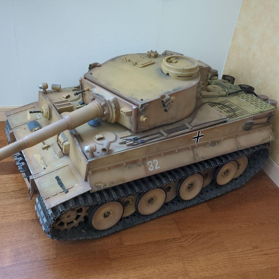 タイガー一型ドイツ戦車　金属製