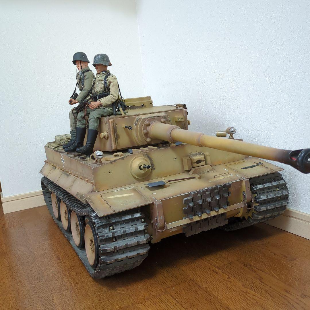 タイガー一型ドイツ戦車　金属製