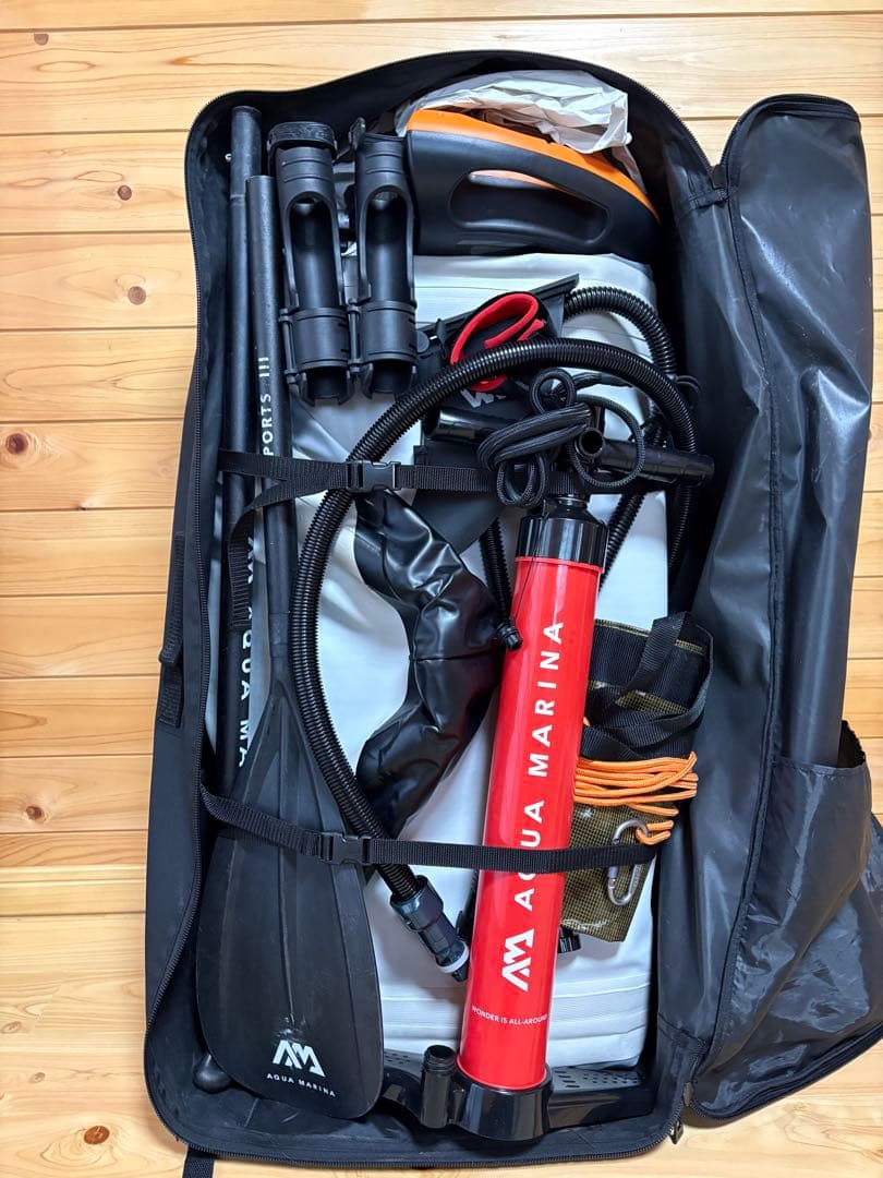 SUP アクアマリーナ ドリフト 釣り