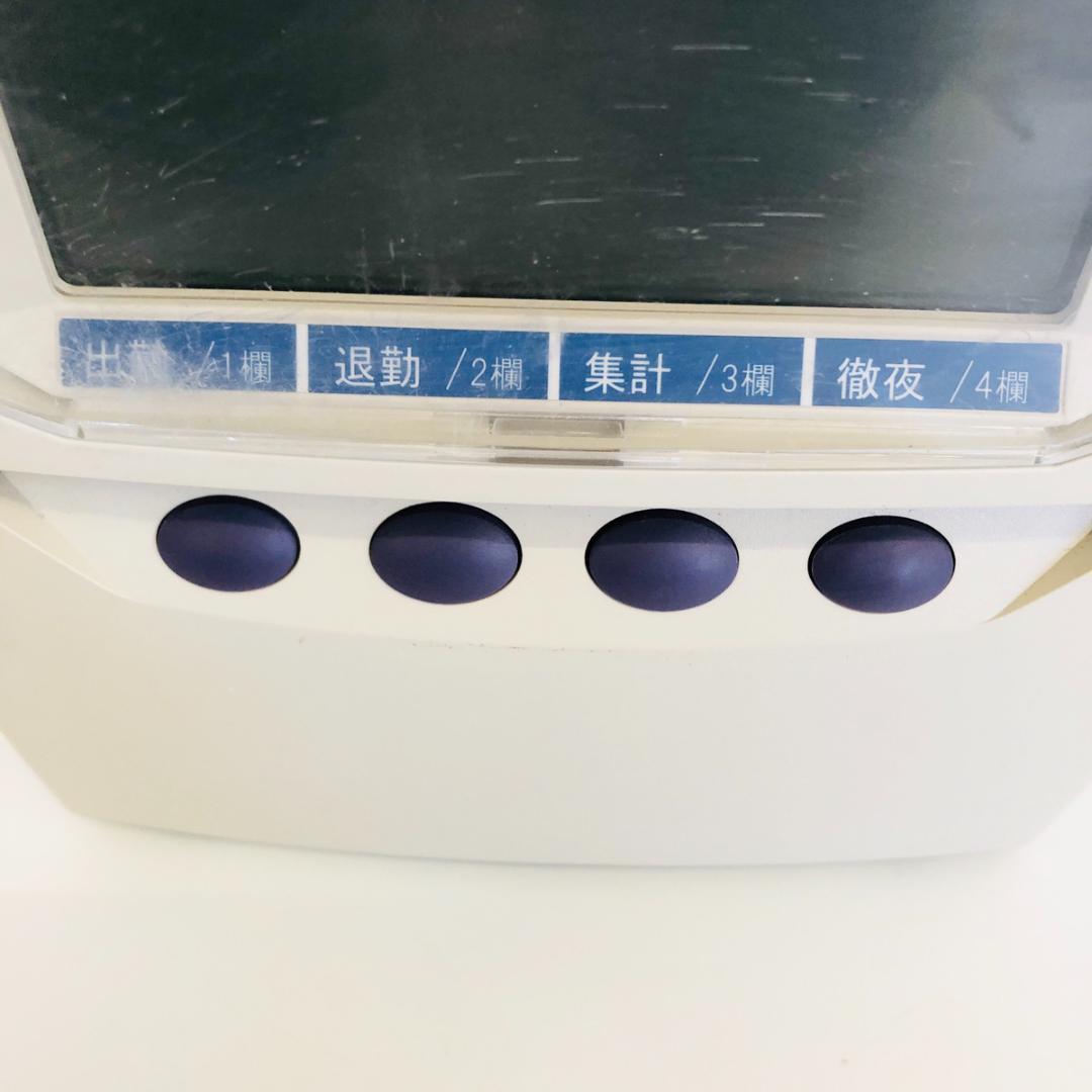SEIKO タイムレコーダー QR-395 動作確認済み 集計機能付き「7542