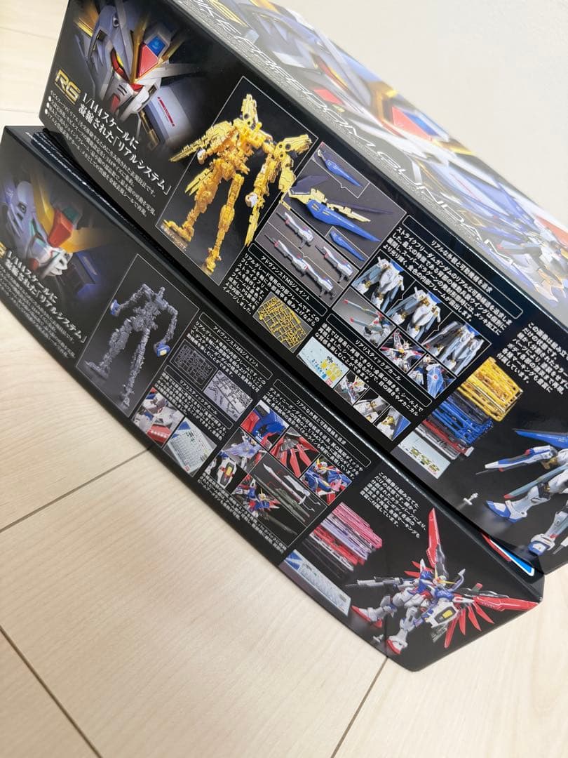 RG ストライクフリーダムガンダム & デスティニーガンダム 1/144