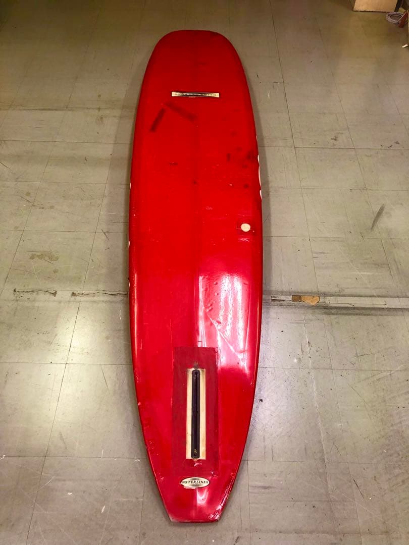 ヴィンテージ　ロングボード　G&S シングルフィン　ディスプレイ