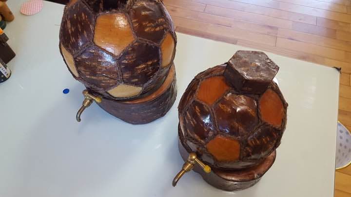 サッカーボール型焼酎サーバー2個セット