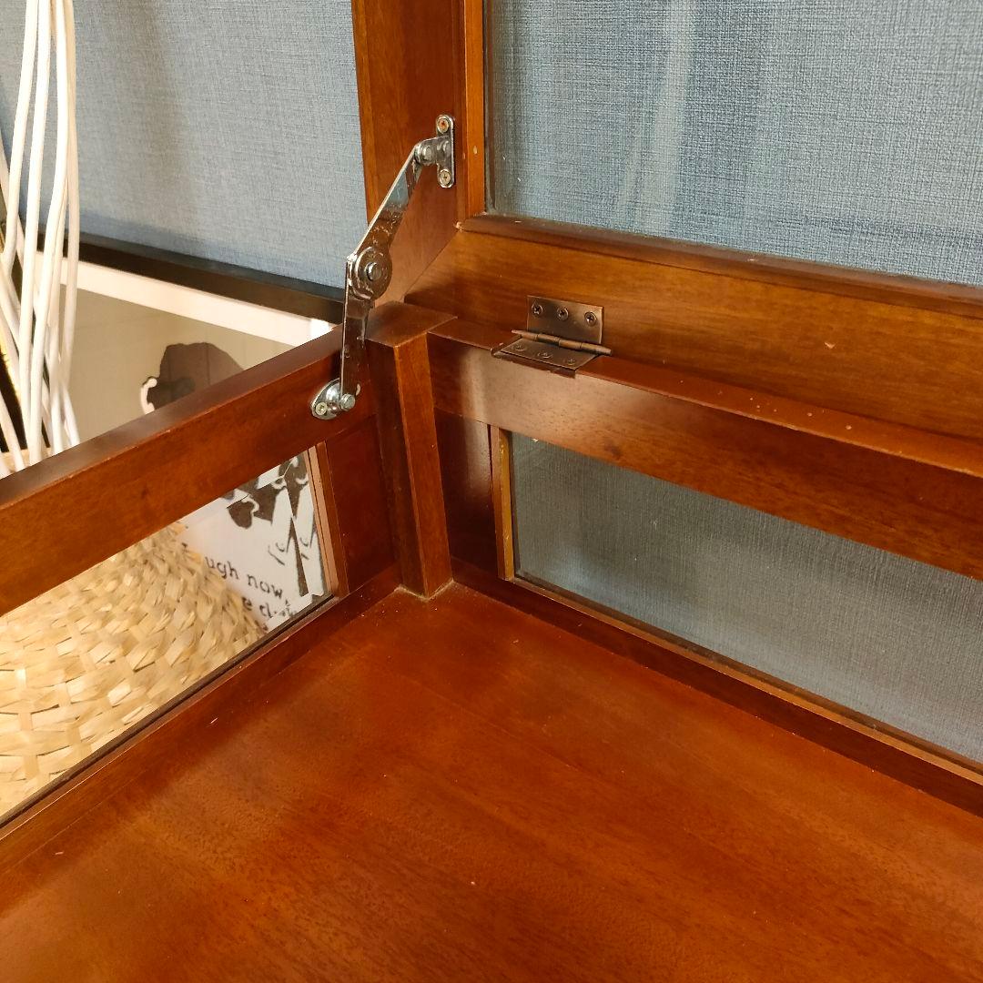 フランス アンティーク調 ガラス天板ディスプレイショーケース ヴィンテージ