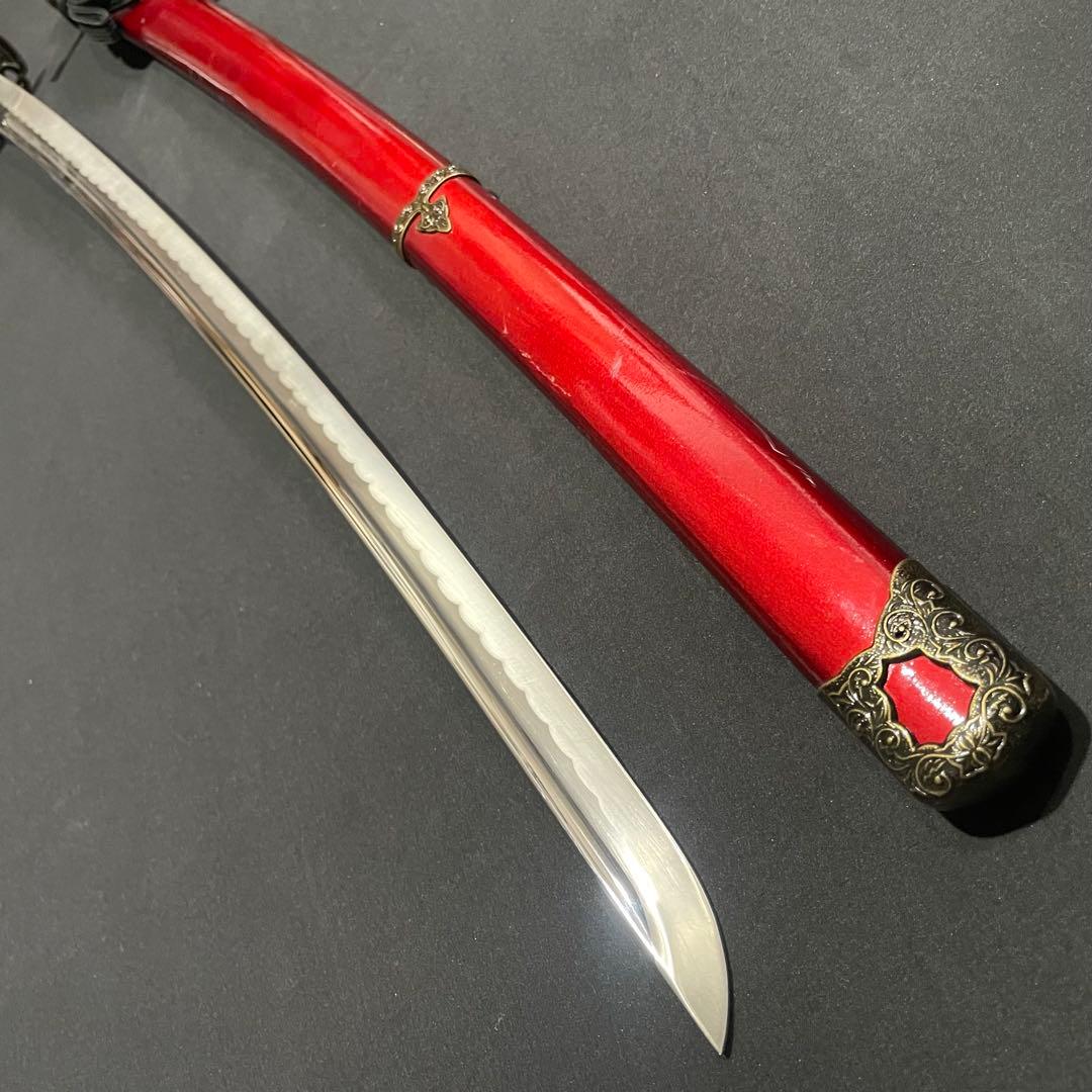 高級 模造刀 模擬刀 妖刀 撮影用 演劇用 コスプレ用 防犯 鑑賞用 武士 侍